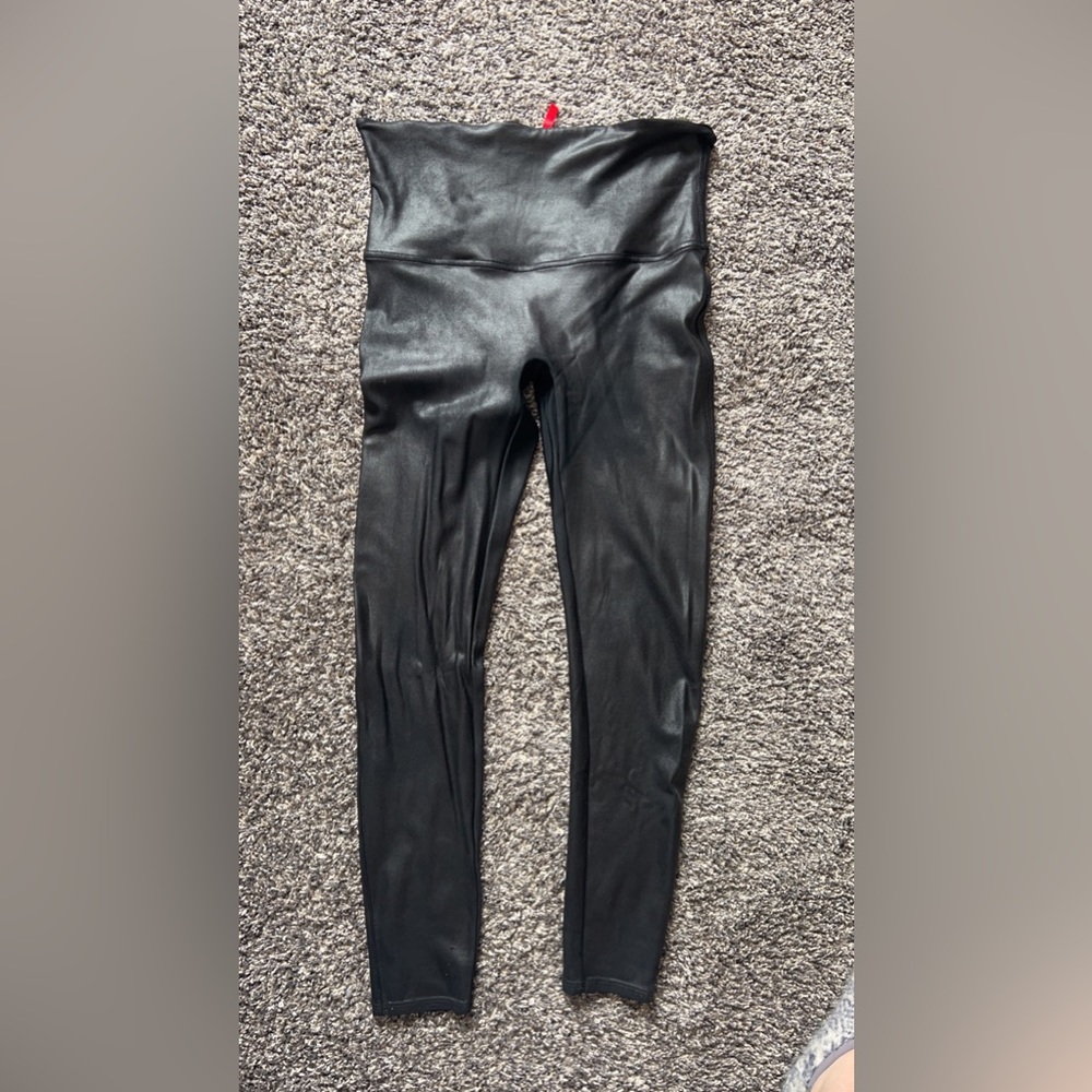 Women’s Spanx leather leggings